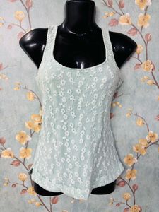 Floral Lace Tank Top