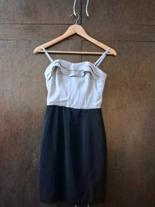 Chic Two-Tone Dress