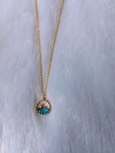 Gold plated dolphin pendant Chain