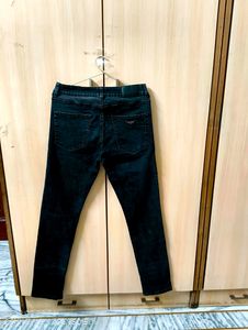 Red Tape Heavily Washed Black Jeans