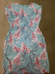 Floral Print midi Dress