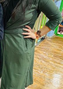 Stylish Olive Green Blazer