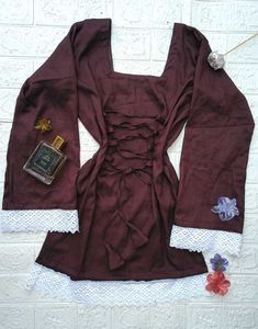 Corset Back Pinteresty kurti 🤎