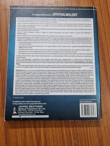 Opthalmology Book By AK Khurana 9th Edition