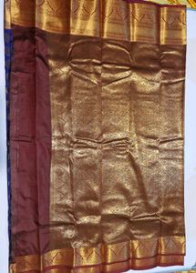 Elegant Purple Silk Saree