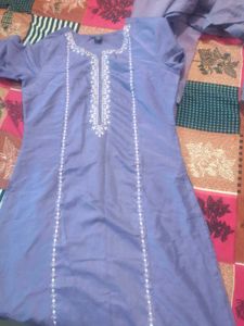 Elegant Purple Kurta Set