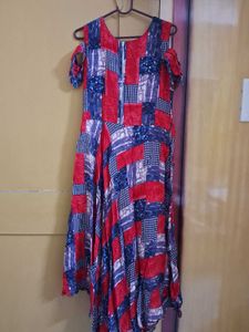 Patchwork Midi Sundress