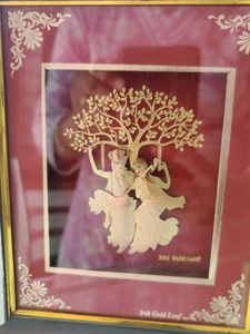 24 K Leaf Gold Plated Frame