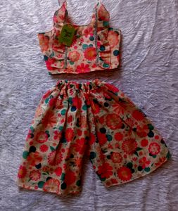 Baby Girls Plazzo Set