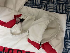 Jordan White And Red Trousers/Pajama