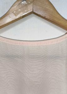 Trendy New Peach Button-Down Top