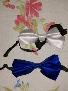 🎀👔 New Satin Bow Tie- Combo Of 2