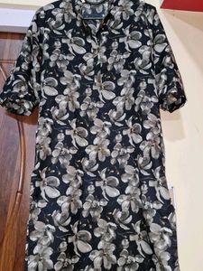 Floral Print Kurta ,size M