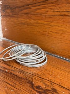 Silver bangles