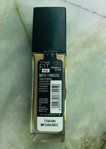 MAYBELLINE Foundation Matte Poreless Shade 120 Original Product