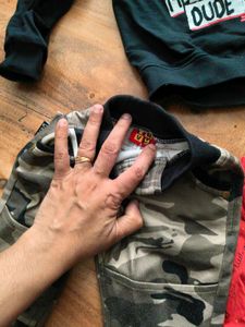 Combo Boys&#39; Outfit Set of t shirts and pants