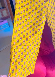 Floral Print Kurta Set