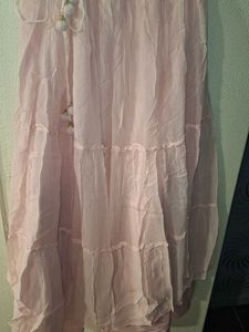 Long Blouse &amp; Skirt With Duppata