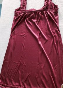 Nightwear Women Free Size ..Maroon Colour