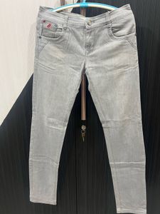 Gray Denim Jeans