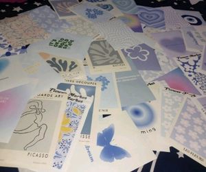 50 PCS Room Decor Aesthetic Small Posters