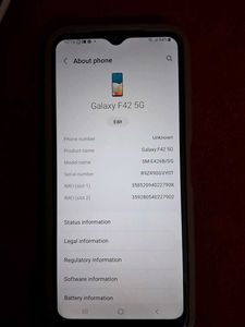 Samsung Galaxy F42 5G - Great Condition!