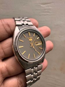 Seiko Automatic Watch Textured Dial