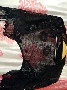 Elegant Black Lace Dress