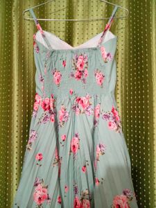 Floral Pleated Sundress