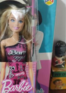 Barbie Doll in Pink Dress