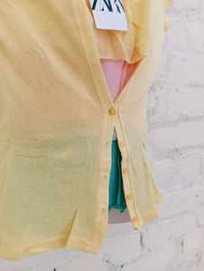 Yellow Cardigan