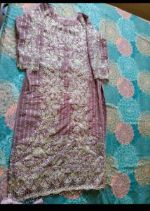 Lavender Kurta Set