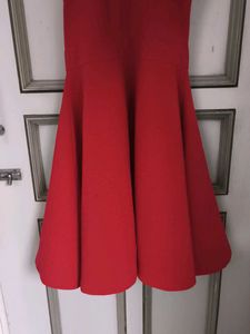 Red Skater Dress