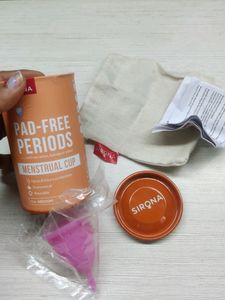 Sirona Menstrual Cup Pad Free Periods