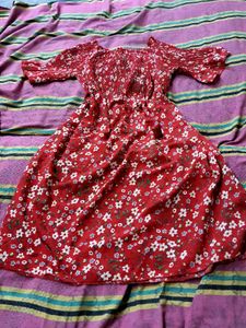 Flower Midi Dress