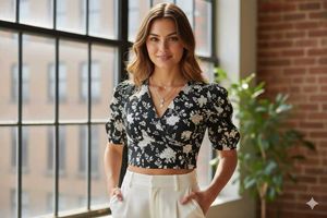 Floral Crop Top