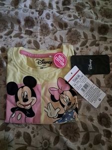 Mickey &amp; Minnie Mouse Crew-Neck T-Shirt