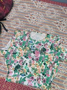 Floral Print Top
