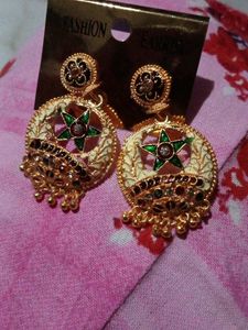 Gol plated earrings