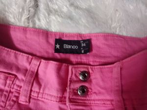 Pink Denim Mini Skirt
