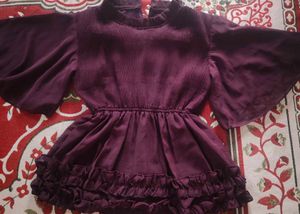 Elegant Purple Dress