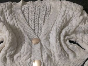 White Cardigan