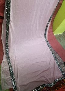 Sequence work saree readymade blouse