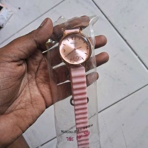 CUTE ASTHETIC PINK WATCH