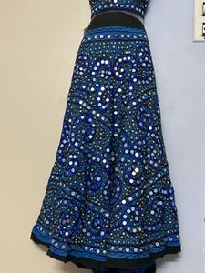 Mirror Work Lehenga Choli Set