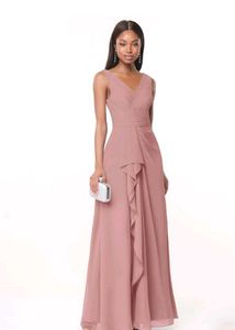 Elegant Dusty Rose Azazie Dress (A4)