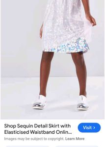 Sequin Tulle Skirt