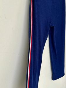 Straight Midnight Blue Palazzo. Brand-max