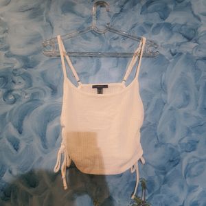 Forever 21 White Crop Top