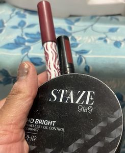STAZE HD Compact, Smudgeproof Lipstick,glosspy Lip